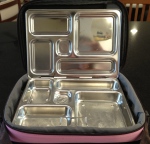 Inside the metal lunchbox.